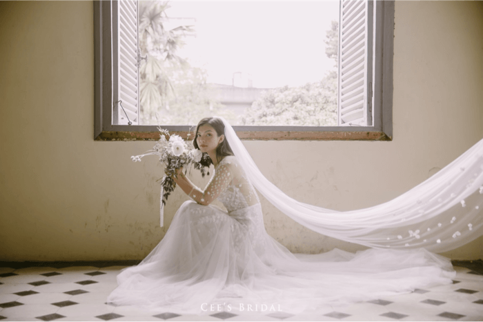 Váy cưới thiết kế của Cee's Bridal - Facebook