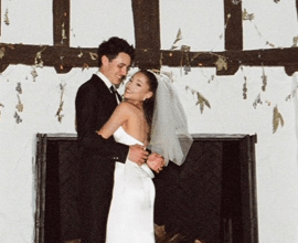 ARIANA GRANDE’S SWEET INTIMATE WEDDING